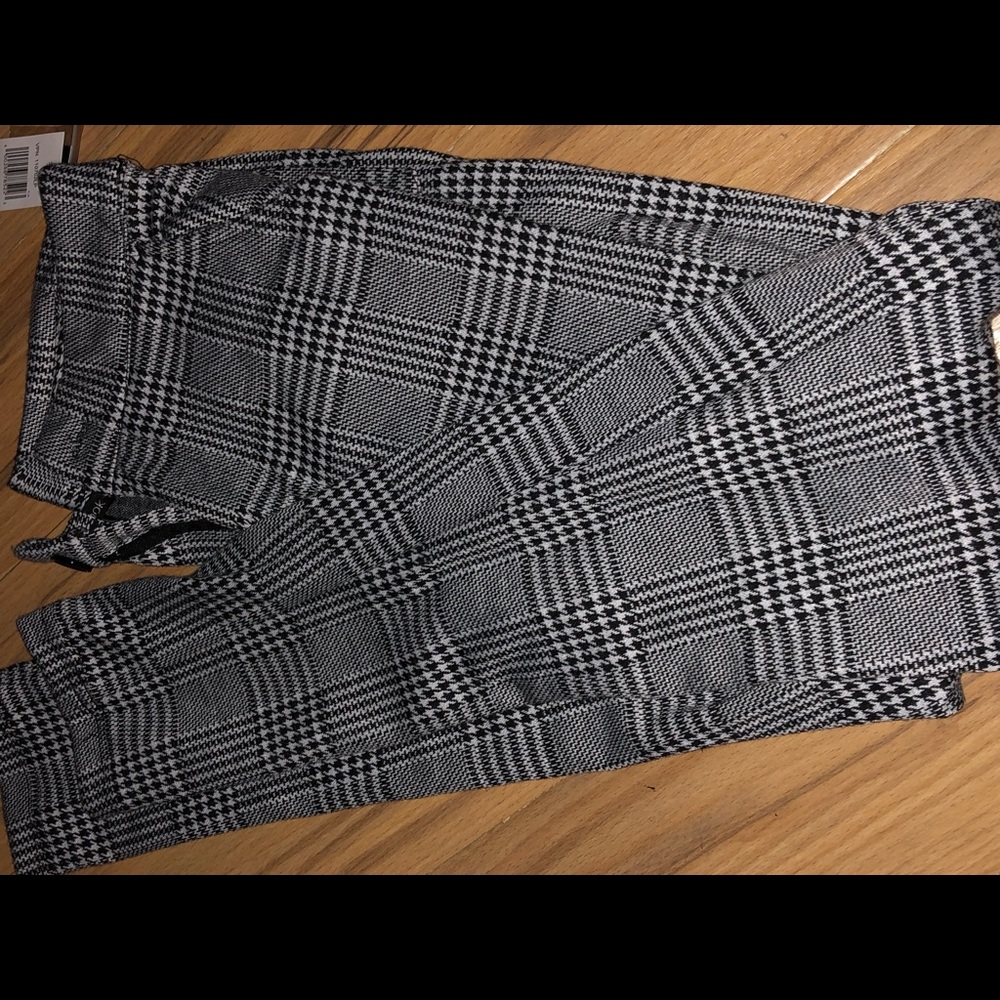 plaid dress pants!